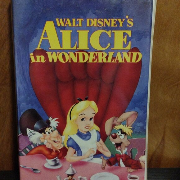 Alice In Wonderland VHS Walt Disney - Picture 1 of 3